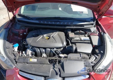 2016 Hyundai Elantra Limited из США, поврежденный, VIN 5NPDH4AE8GH659176